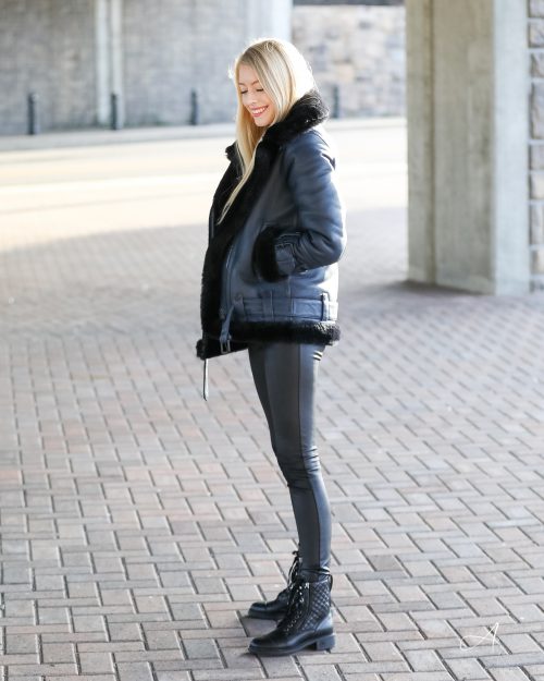 The Arrivals MOYA Shearling Coat Review - Alyssa Smirnov