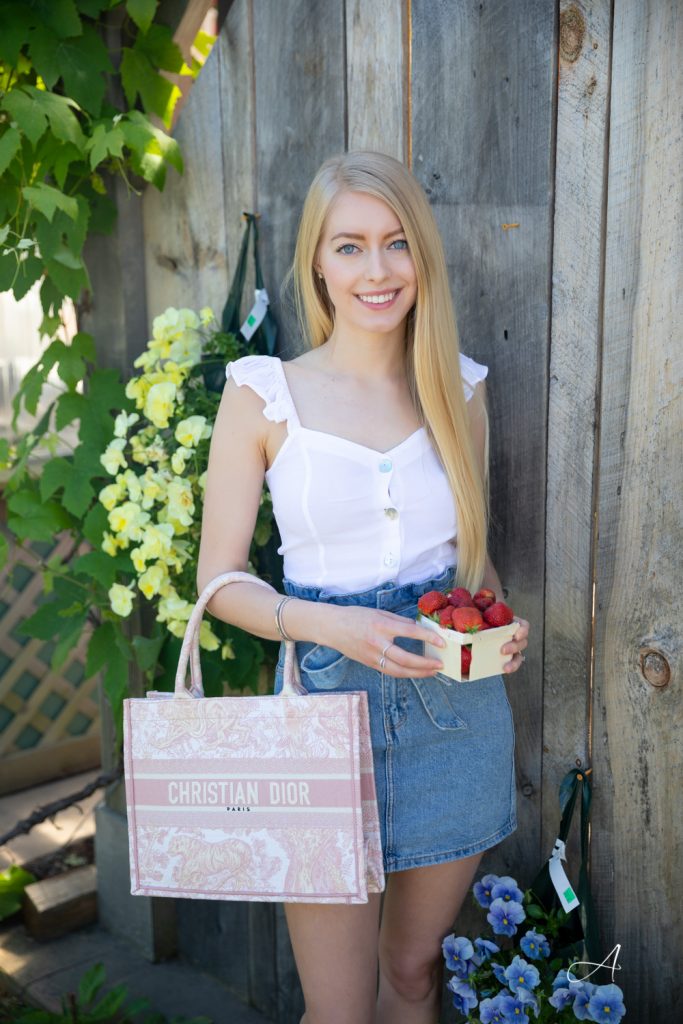 Summertime At The Farm with the Dior Book Tote - Alyssa Smirnov